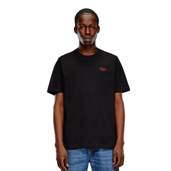 Diesel T Just N26 T Shirt Black ThirdBaseUrban