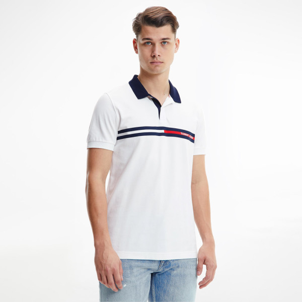 Tommy Hilfiger, Shirts, Tommy Hilfiger Mens Aqua Slim Fit Short Sleeve  Mesh Polo Shirt Size Xl